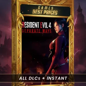 Resident Evil 4 Gold Edition + Separate Ways Pc dark and suspenseful game art