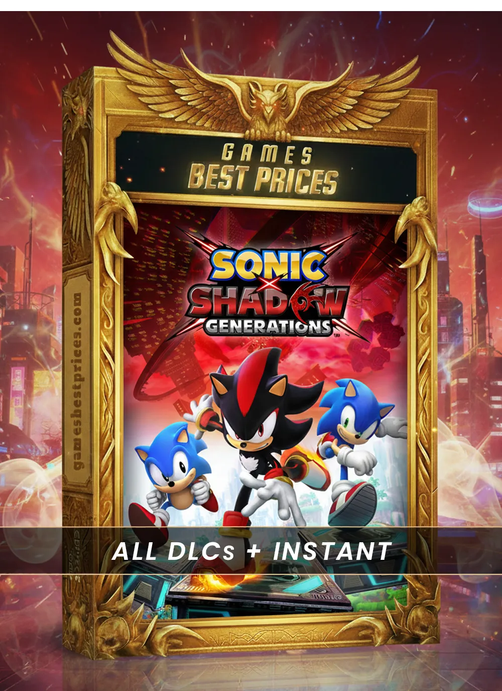 SONIC X SHADOW GENERATIONS Deluxe Edition Steam Pc