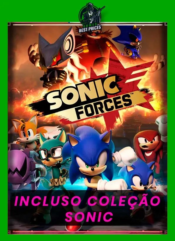 Sonic Forces + Coleção Completa PC Digital