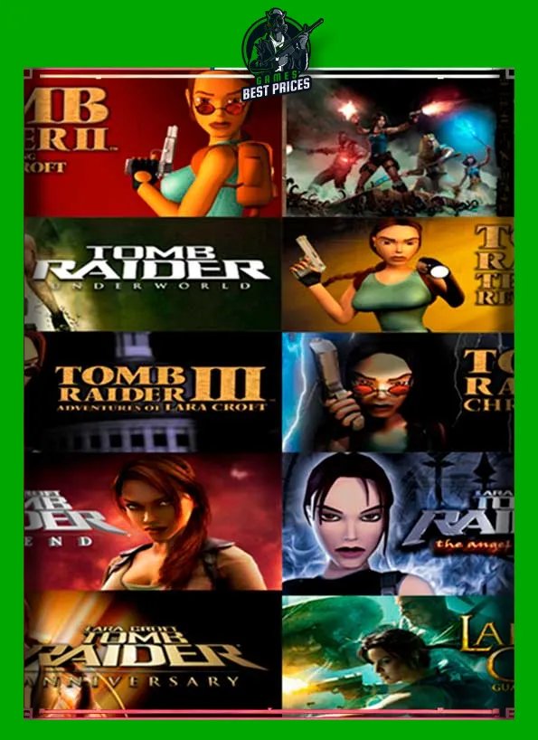 Tomb Raider COLEÇÃO Steam PC
