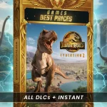 Jurassic World Evolution 2 Deluxe Edition PC game cover artwork