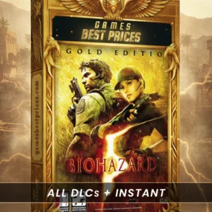 Resident Evil 5 Gold Edition PC dark and suspenseful game art